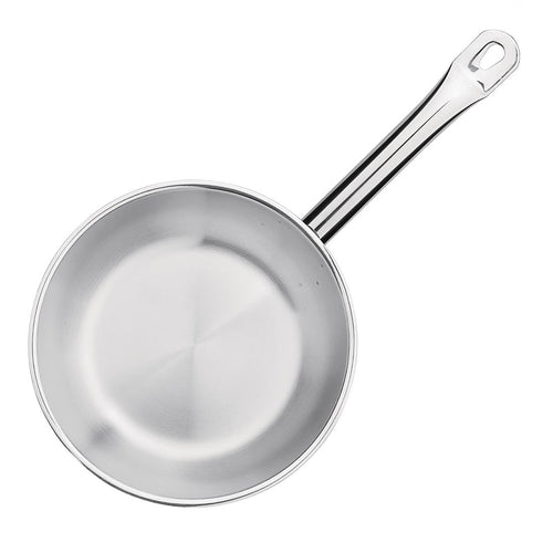 Premium Stainless Steel Commercial Fry pan, 18/8