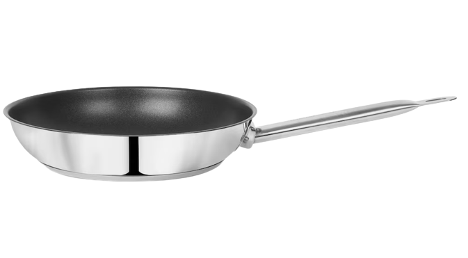 Stainless Steel Non-Stick Coating Frying Pan with Sandwich Bottom, SS 304, 20 CM, 8