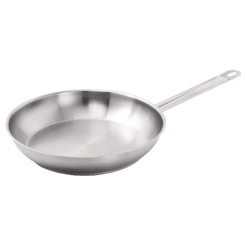 Stainless Steel Fry Pan with Welded Handle, Sandwich Bottom, SS 304, 32 CM, 12.5