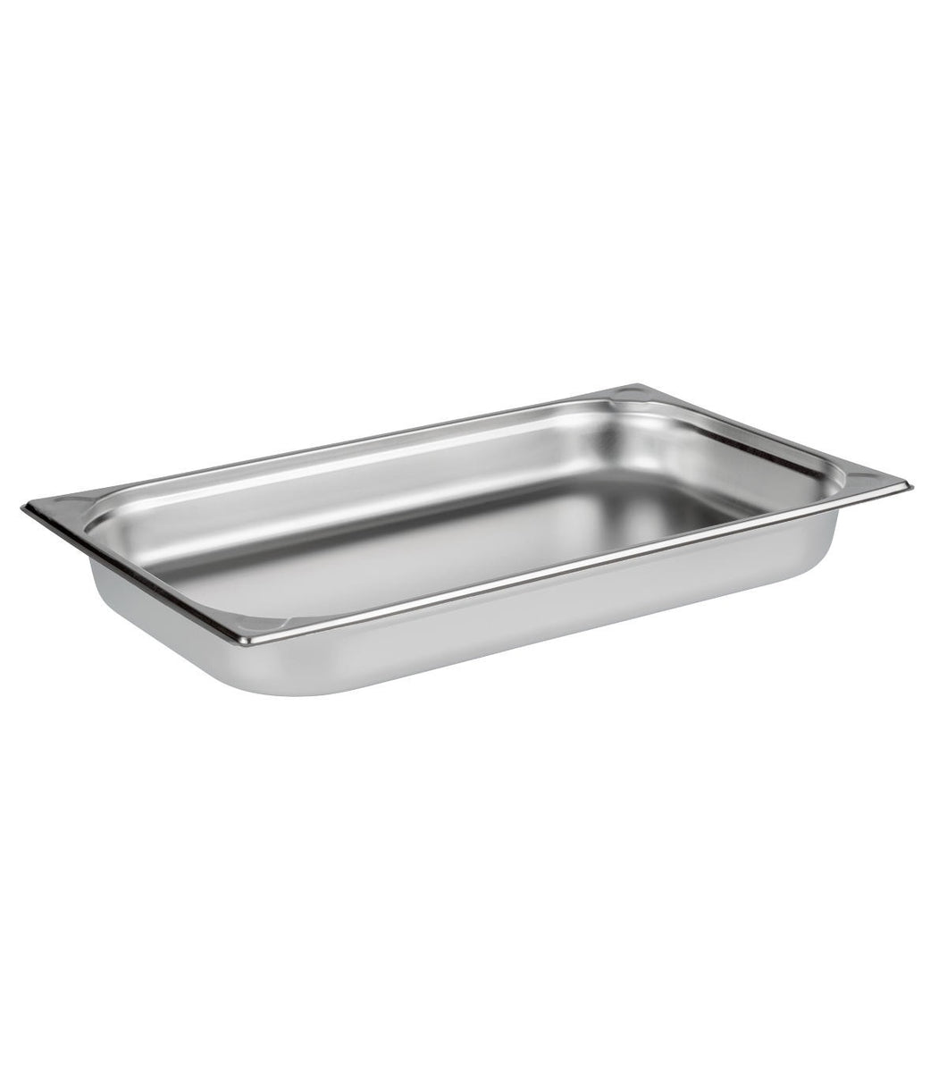 Stainless Steel Matte Finish Anti-Jam GN Pan 1/1 40MM (1.5 Inches), NSF, Gastronorm Pan