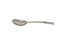 Load image into Gallery viewer, Hammered serving spoon, Stainless Steel Premium Serveware
