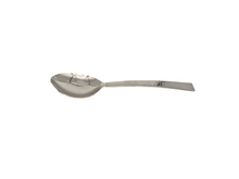 Load image into Gallery viewer, Stainless steel hammered serving spoon
