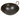 Iron Karahai Wok with Riveted Handles, 18" Round, Deep Frying Kadai