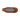 Wooden cast iron tray salad sizzler, oval shape