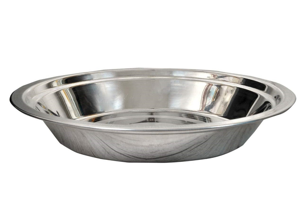 Stainless Steel Huge Size Round Tray, 21