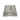 Stainless Steel Hammered 3 Compartment Square Pav Bhaji Plate, 9.5" x 9.5", Heavy Duty