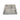 Stainless Steel Hammered Compartment Square Thali, 9.5" x 9.5", comes with 3 compartments