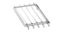 Charger l&#39;image dans la galerie, Stainless Steel 2/1 Tandoor Kebab Skewer Frame for Combi Oven, SS 304, 25.6&quot; x 20.8&quot;
