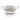 Hammered stainless steel square serving pan, 5.5 inch, 600ml with steel handle, BPA-free, hand-beaten finish