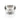 Stainless steel hammered square vati bowl, hand-beaten finish, rustproof, BPA-free, ideal for thali sets