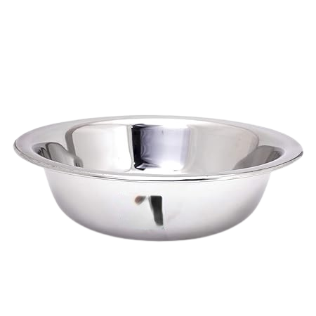 Stainless Steel Multipurpose Bowl for Serving and Storing food, 18