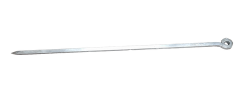 Commercial Stainless Steel Square Skewer with Hook, 8 MM Thickness