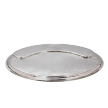 Charger l&#39;image dans la galerie, Stainless Steel Hammered Finish Oval Shape Plate, 17&quot;, Indian Thali
