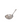 Round Kadai Shape Serving Pan, Hammered Finish, Stainless Steel, 1.5L