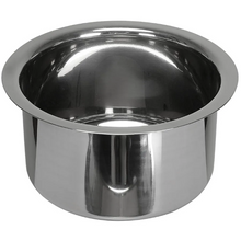 Charger l&#39;image dans la galerie, Stainless Steel Vessel or Tope for Cooking &amp; Storing, 10 Liters, Heavy Duty
