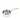 Hammered Stainless Steel Sauce Pan with Brass Handle #2, 700 ml, 4.75"