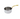 Stainless Steel Serving Sauce Pan with Brass Handle #1 - 350 ml