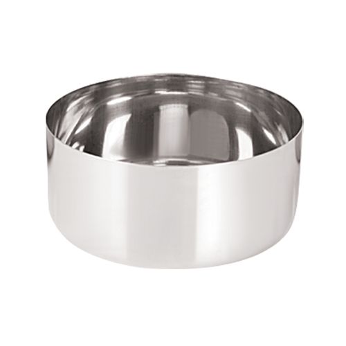 Stainless Steel Katori Bowl with Round Border, 160 ml