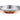 Hammered Double Wall Copper Stainless Steel Round Thali, 13", Upright Rim Thali