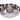 Stainless Steel Hammered Curve Thali Set, Set of 8 Pieces, Premium Quality