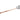 Copper/Stainless Steel Buffet Deep Ladle with Embossed Design Handle, 13"