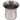 Stainless Steel Hammered Curved Water Glass Tumbler, 300 ML