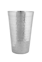 Load image into Gallery viewer, Stainless Steel Hammered Tall Lassi Glass Tumbler, 700 ML, 6&quot;
