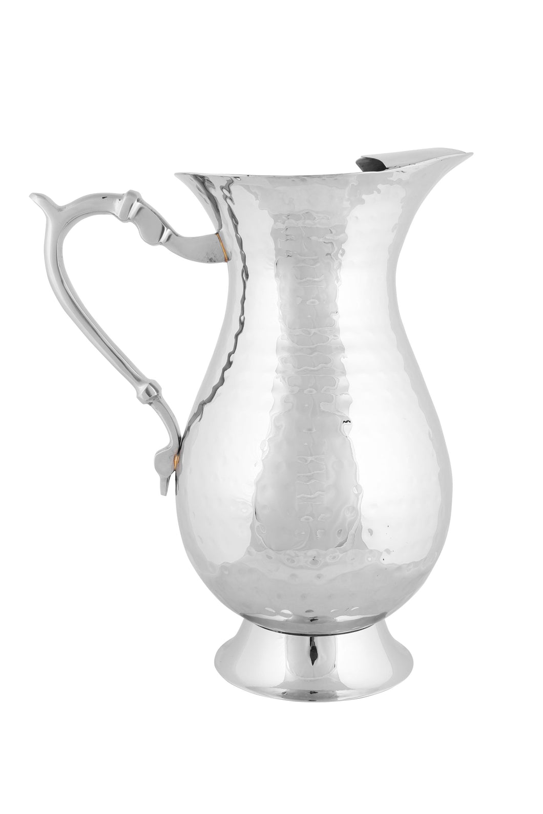 Stainless Steel Hammered Mughlai Jug Pitcher, 1.5 Liters