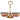 Copper Stainless Steel Hammered Pickle Set, 2 Bowls with Solid Brass Stand,
