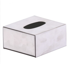 Load image into Gallery viewer, Stainless Steel Matt Finish Square Pop-Up Tissue Box or Dispenser
