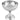 Stainless Steel Hammered Dessert or Ice Cream Cup, Tall Size