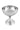 Stainless Steel Hammered Dessert or Ice Cream Cup, Tall Size