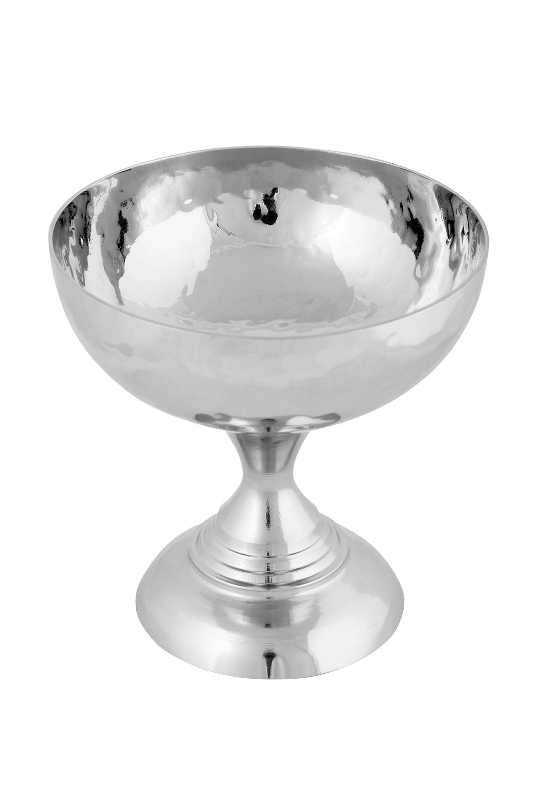 Stainless Steel Hammered Dessert or Ice Cream Cup, Tall Size