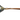 Copper Stainless Steel Hammered Serving Spoon for Rice, 10" Length