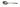 Copper Stainless Steel Hammered Serving Spoon for Rice, 10" Length