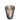 Stainless Steel Hammered Glass, 450 ml