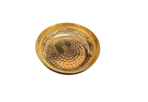 Gold Finish PVD Coating Dessert Plate or Bowl, 200 ML, Stainless Steel