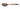 Rose Gold Finish oval shape serving spoon, Stainless steel