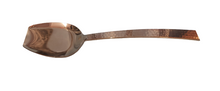 Charger l&#39;image dans la galerie, Rose Gold Finish Hammered Spade Spoon for Serving, Heavy Duty, 18/8, Stainless Steel
