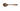 Rose Gold Finish, 18/8 Stainless Steel Hammered Serving Spoon for Rice, Heavy Duty