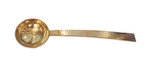 Load image into Gallery viewer, PVD Gold Finish, Hammered 18/8 Stainless Steel Deep Serving Spoon, 10&quot;
