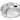 Stainless Steel Round Deluxe Thali/Plate or Mess Tray, 5 Compartments