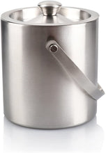 Load image into Gallery viewer, Double wall stainless steel Ice storage bucket for barware, heavy duty
