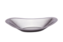 Load image into Gallery viewer, Hammered Oval Shape Bread Basket - Small, Stainless Steel, 9.25&quot;
