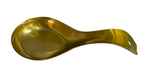 Load image into Gallery viewer, Gold Finish Solid Stainless Steel Spoon Rest for Buffet, 8.75&quot;
