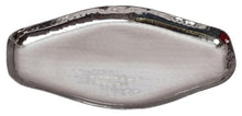 Load image into Gallery viewer, Stainless Steel Hammered Oval Shape Sizzler Platter, 11.5&quot; Length
