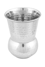 Load image into Gallery viewer, Stainless Steel Hammered Mughlai Glass / Tumbler, 350 ML
