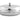 Hammered Round Shape Serving Portion Bowl Dish with Cover #2, 550 ml, Stainless Steel