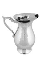 Charger l&#39;image dans la galerie, Stainless Steel Hammered Mughlai Jug Pitcher, 1.5 Liters
