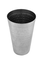 Load image into Gallery viewer, Stainless Steel Hammered Tall Lassi Glass Tumbler, 700 ML, 6&quot;
